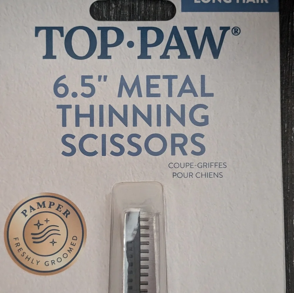 Top paw metal thinning shears